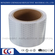 Fita adesiva reflexiva branca do favo de mel do PVC para a segurança de tráfego (C3500-OXW)